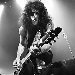 Paul Stanley from Kiss in Rock & Rowlands Flashback