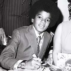 Young Michael Jackson Photo from Rock & Rowlands Flashback