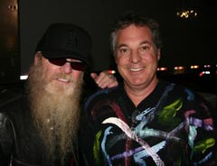 Dusty from ZZ Top with Max von Wening and Rock & Rowlands Flashback